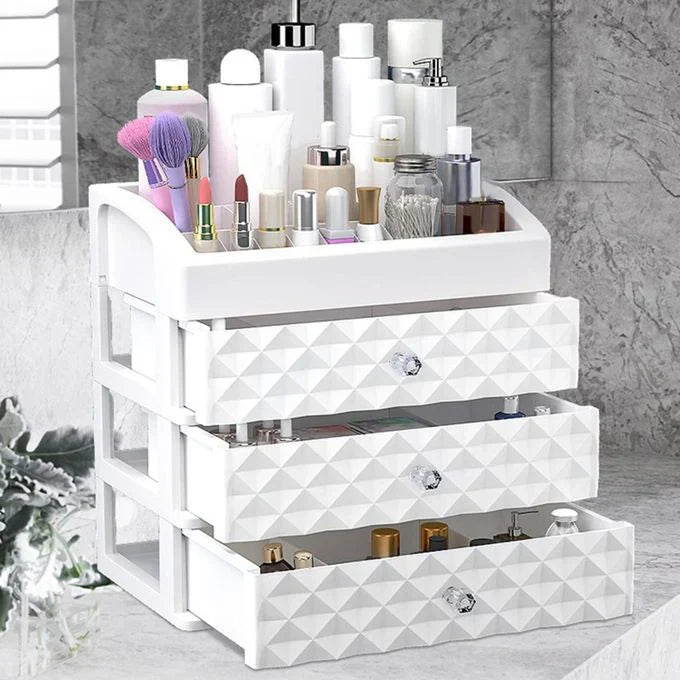 New Diamond Cosmetic & Jewelry Organizer